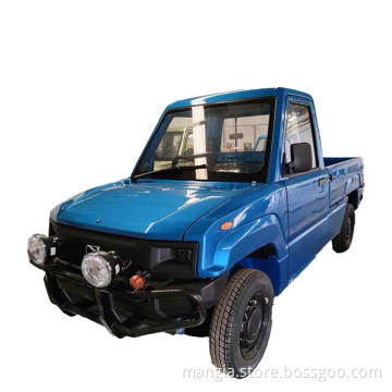 2023 New electric mini truck with cargo box for sale new European K electric pickup with 4 wheels and 2 seats made in China